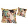 Poduszka z wypełnieniem/suwak - G. Klimt, Kobieta z wachlarzem (CARMANI) 023-8004