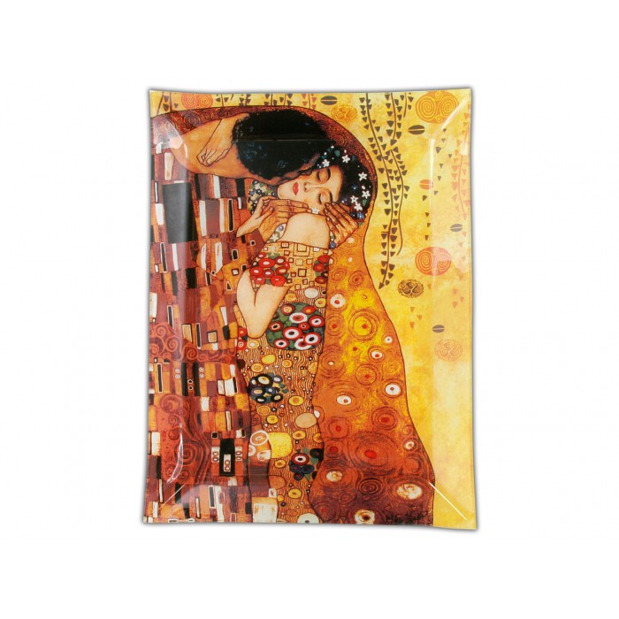 Talerz dekoracyjny - G.Klimt - The Kiss 32x24cm 198-1141