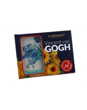 Podkładka szklana - V. van Gogh, Irysy wazon (CARMANI) 195-0102