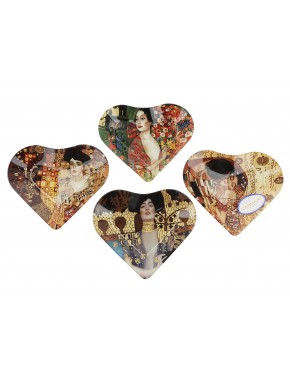 Talerz dekoracyjny - G. Klimt, 4 części 198-7005