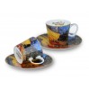 Kpl. 2 filiżanek espresso - V. van Gogh, Taras kawiarni nocą (CARMANI) 830-0710