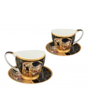 Filiżanka espresso Vanessa - G. Klimt, Pocałunek (CARMANI) 532-0351