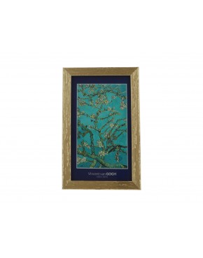 Obrazek - V. van Gogh, Kwitnący migdałowiec, srebrny (CARMANI) 262-9119