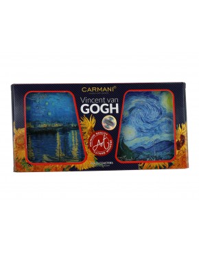 Kpl. 2 podkładek szklanych - V. van Gogh (CARMANI) 195-0161