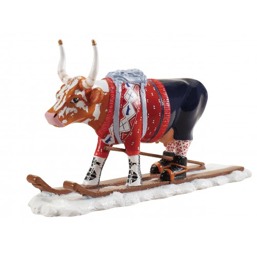 CowParade Telemark Norway 2006, Ski Cow - aka Loypelin Lauslam, autor: Maria Foss. 359-0587