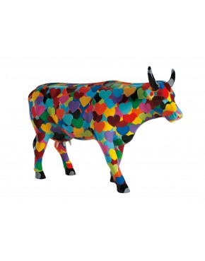 CowParade North Carolina 2012, Heartstanding Cow, autor: Steven Ray Miller. 359-0567