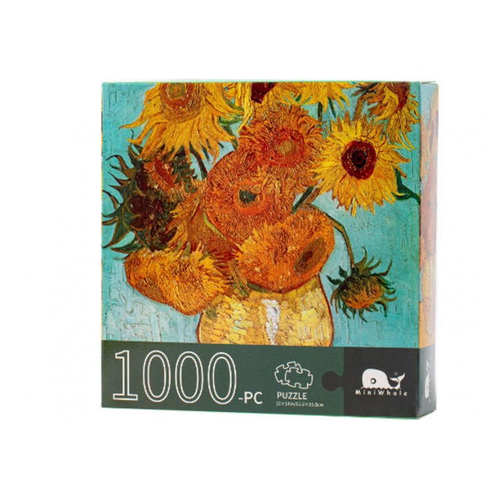 Puzzle - V. van Gogh, Słoneczniki (1000 elementów) 021-6002