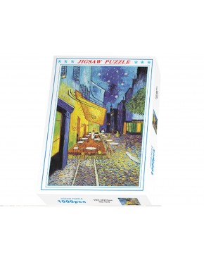 Puzzle - V. van Gogh, Taras Kawiarni w Nocy (1000 elementów) 021-6001