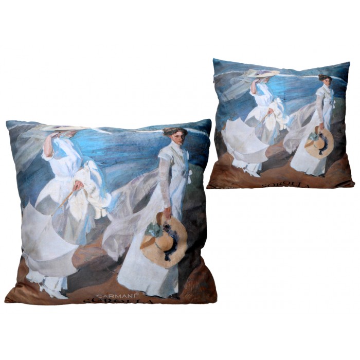 Poduszka z wypełnieniem/suwak - Sorolla (CARMANI) 023-8120