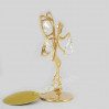 Złota figurka elf z kryształkami swarovskiego 122-0080