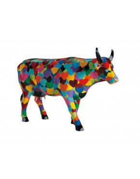 CowParade North Carolina 2012, Heartstanding Cow, autor: Steven Ray Miller. 359-0567