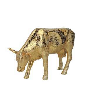 CowParade San Antonio 2002, Mira Moo Gold, autor: Margaret Pedrotti. 359-0598