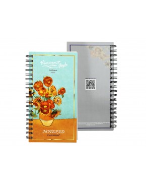 Notatnik - V. van Gogh, Słoneczniki (CARMANI) 021-5043