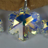 Komplet SNOWFLAKE SWAROVSKI - CRYSTAL AB 30.0MM