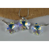 Komplet SNOWFLAKE SWAROVSKI - CRYSTAL AB 20.0MM