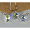 Komplet SNOWFLAKE SWAROVSKI - CRYSTAL AB 20.0MM