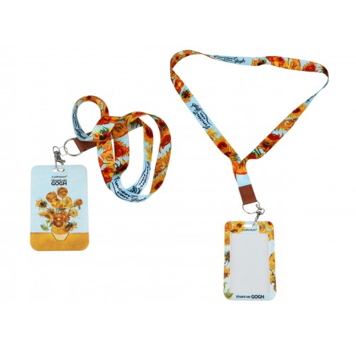 Etui na kartę/identyfikator - V. van Gogh, Słoneczniki (CARMANI) 021-0073 Etui na kartę/identyfikator - V. van Gogh, Słoneczniki (CARMANI) 021-0073