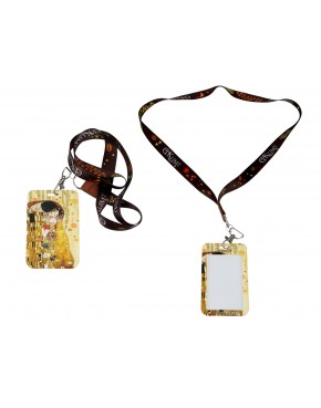 Etui na kartę/identyfikator - G. Klimt, Pocałunek (CARMANI) 021-0076