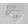 Komplet HEART SWAROVSKI - BERMUDA BLUE 14.0MM