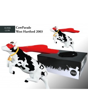 CowParade West Hartford 2003, Super Cow, autor: Tao LaBossiere 359-0613