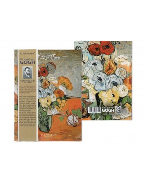 Notes - V. van Gogh, Kwiaty w wazonie (CARMANI) 021-5058
