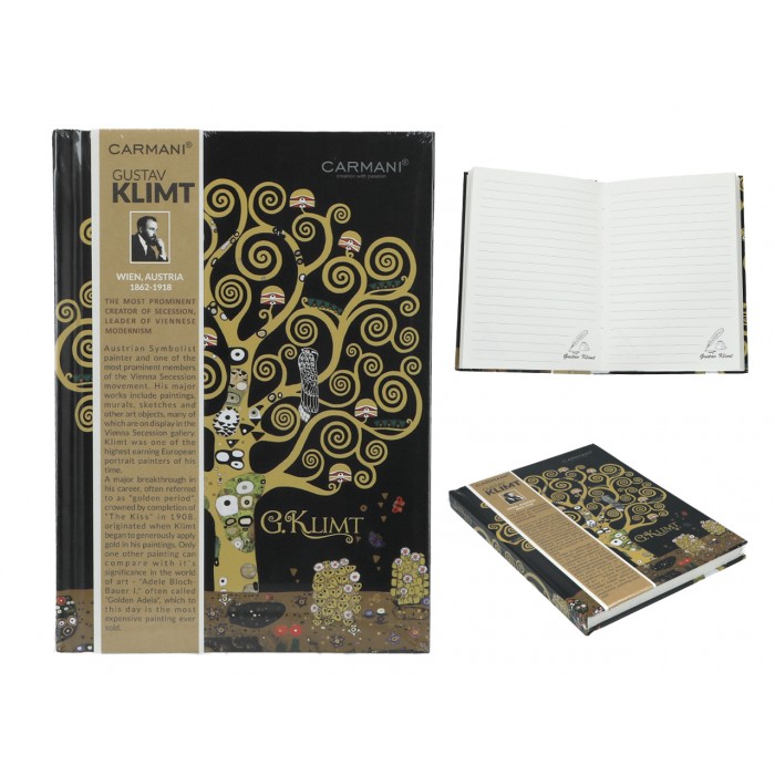 Notes - G. Klimt, Drzewo życia (CARMANI) 021-5052