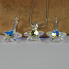 Komplet STARFISH SWAROVSKI - CRYSTAL AB 16.0MM