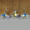 Komplet STARFISH SWAROVSKI - CRYSTAL AB 16.0MM