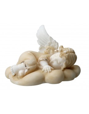 Aniołek na chmurce - alabaster grecki 395-0589