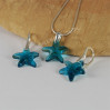 Komplet STARFISH SWAROVSKI - INDICOLITE 16.0MM