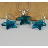 Komplet STARFISH SWAROVSKI - INDICOLITE 16.0MM