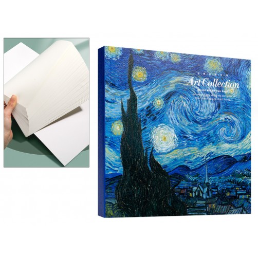 Blok rysunkowy/szkicownik - V. van Gogh, Gwiaździsta Noc. 021-5020