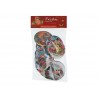 Kpl. 10 przypinek - Mix, F. Kahlo (CARMANI) 028-0030