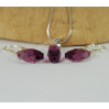 Komplet AQUILINE - AMETHYST 18.0MM