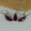 Komplet AQUILINE - AMETHYST 18.0MM
