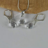 Komplet DROP SWAROVSKI - CRYSTAL 15.0MM