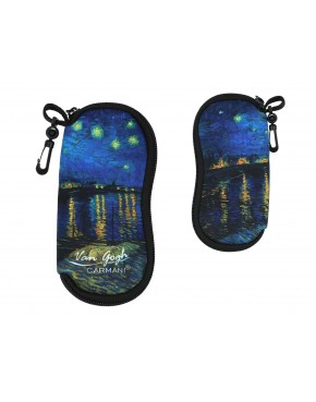 Etui na okulary - V. van Gogh, Gwiaździsta Noc nad Rodanem (CARMANI) 021-8192