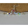 Komplet DROP SWAROVSKI - CRYSTAL AB 22.0MM