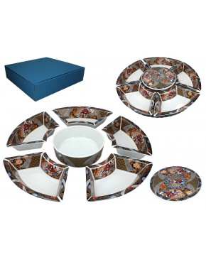 Naczynie ceramiczne do serwowania przekąsek - Lazy Suzan 242-9001