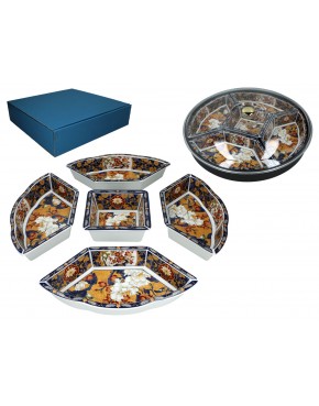 Naczynie ceramiczne do serwowania przekąsek - Lazy Suzan 242-9002