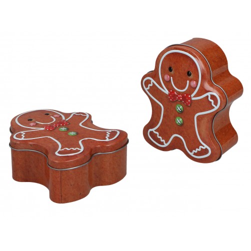 Puszka metalowa - świąteczne kształty 219-8841