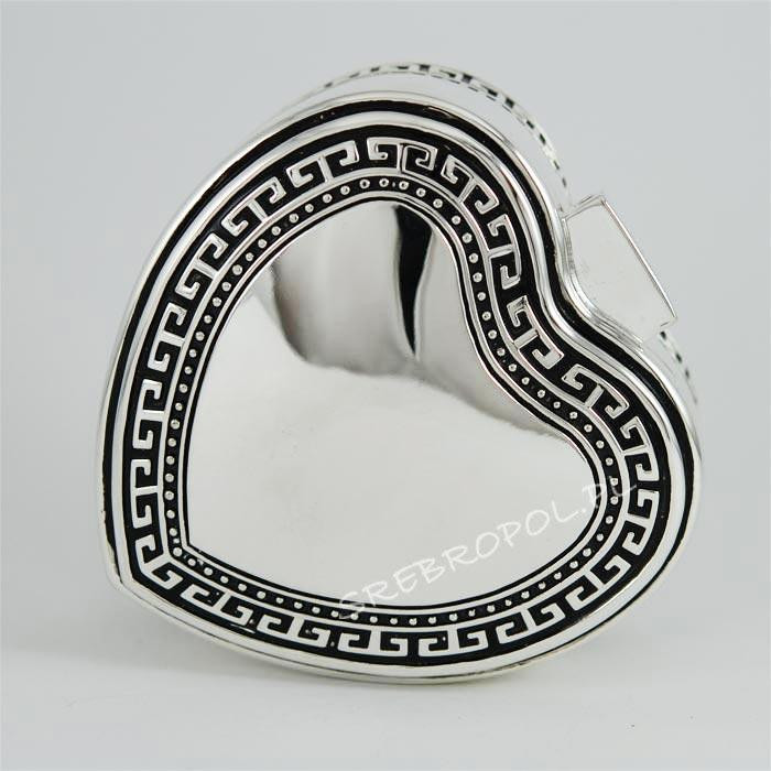 Szkatułka posrebrzana 461-4177