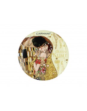 Otwieracz z magnesem - G. Klimt, Pocałunek, kremowe tło (CARMANI) 125-2032