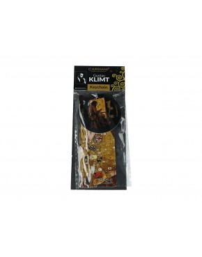 Przywieszka do torebki/Breloczek do kluczy - G. Klimt, Pocałunek i Adela (CARMANI) 139-0860