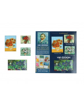 Kpl. 4 magnesów - V. van Gogh (CARMANI) 013-0036