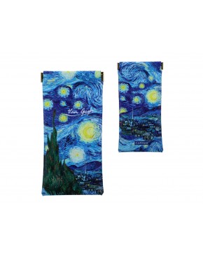 Etui na okulary, miękkie - V. van Gogh, Gwiaździsta Noc (CARMANI) 021-8303