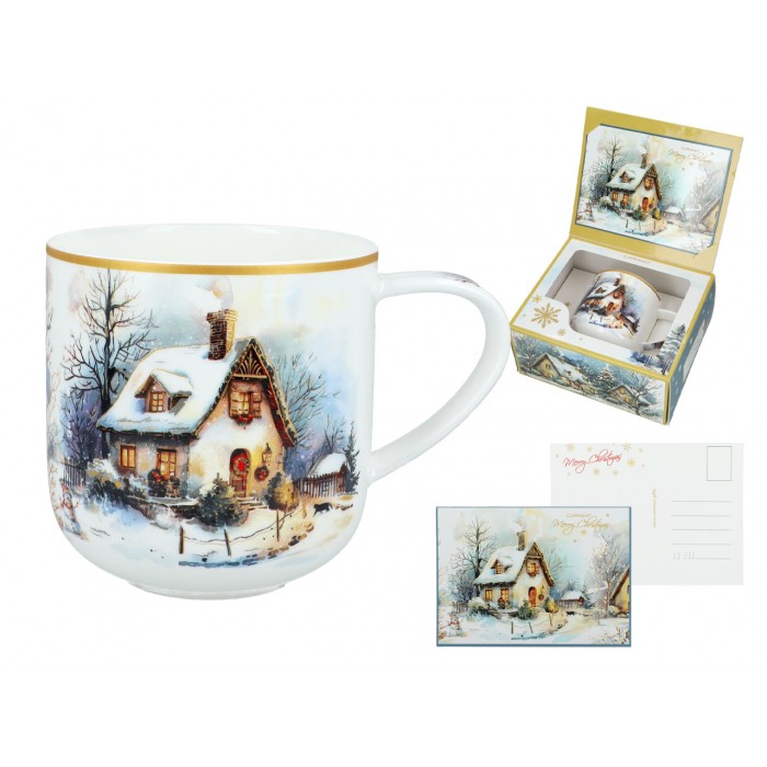 Kubek świąteczny - Zima wszędzie (CARMANI) 219-9056