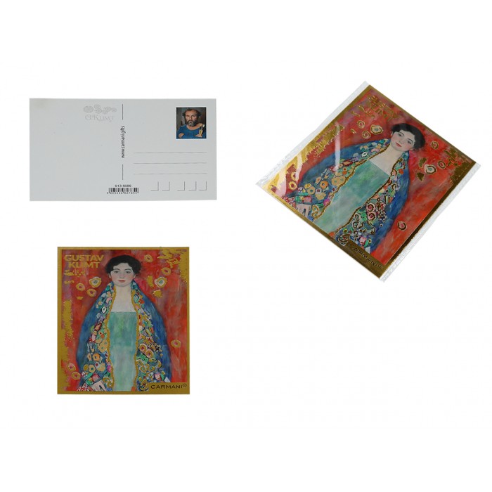 Kpl. 12 pocztówek - G. Klimt, Panny Lieser (CARMANI) 013-5086