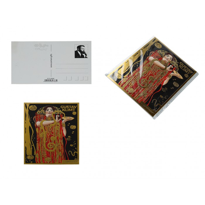 Kpl. 12 pocztówek - G. Klimt, Medycyna (CARMANI) 013-5089