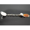 Łyżeczka srebrna z bursztynem ŁYŻ-7 W 74/0 C